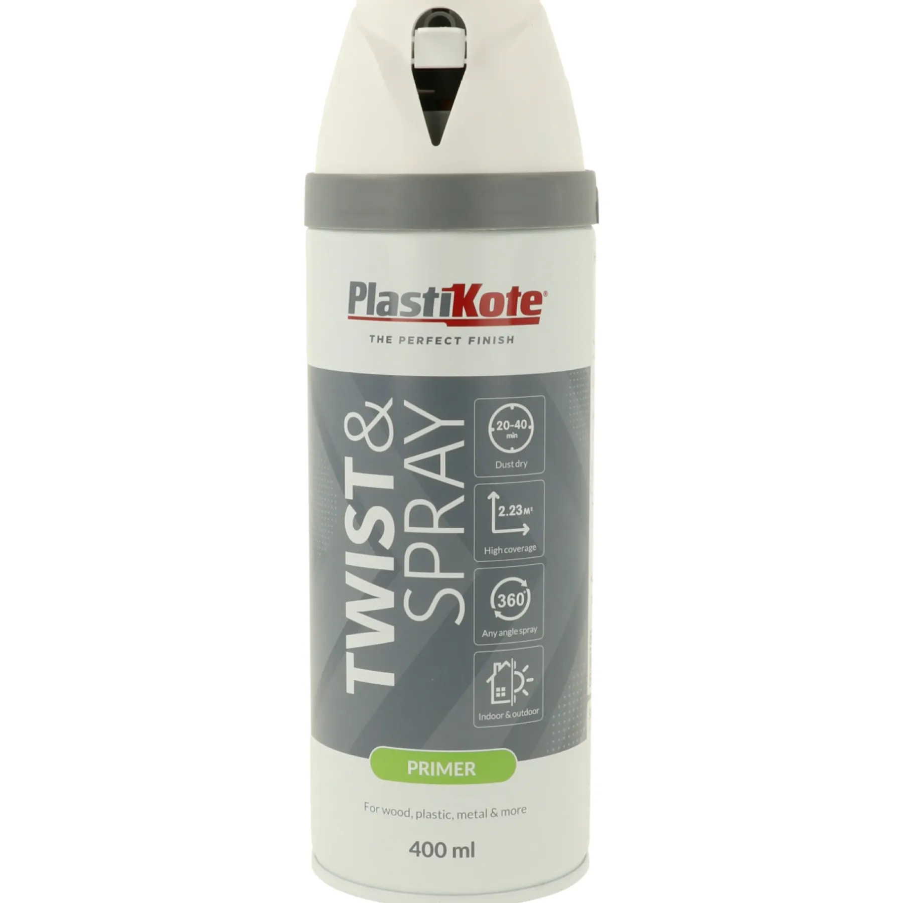 TWIST PRIMER SPRAYMALING 400 ML HVID>Plasti kote Discount