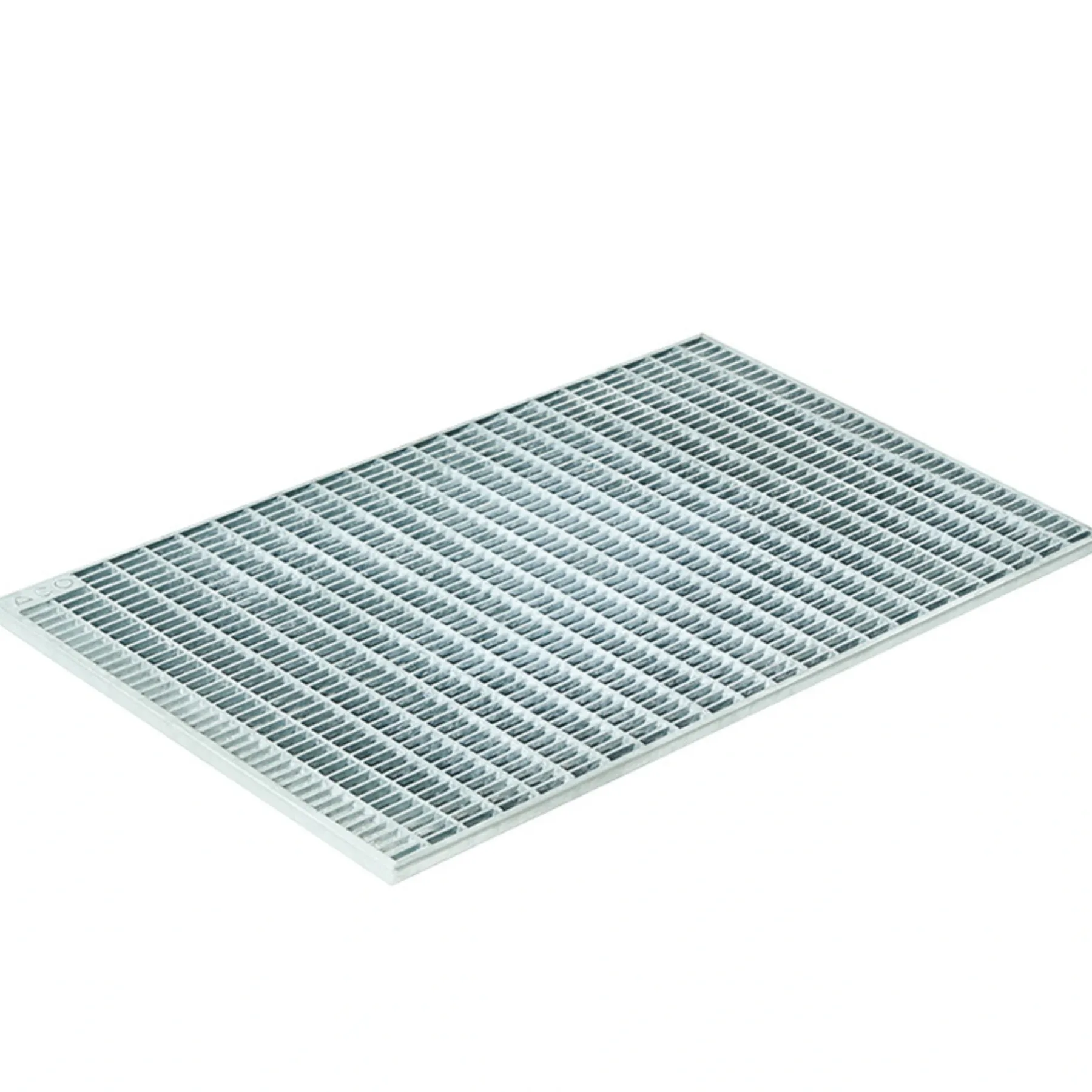 Boligindretning ^ Plastmo VARIO 30/10 MM 100X50 CM RIST 100X50 CM GALVANISERET STÅL