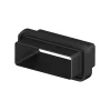 Boligindretning ^ Plastmo VARIO 2.0 SAMLESTYKKE 7,9X4X3,7 CM SORT