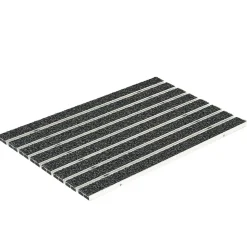 Boligindretning ^ Plastmo VARIO RUHÅR DØRMÅTTE 75X50 CM ANTRACIT