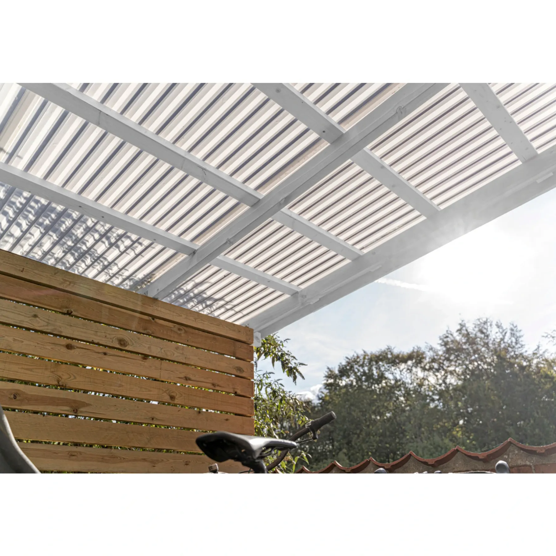 JÄRBOPRO TRAPEZPLADE 600 CM 104 CM OPAL HVID>Plastmo New