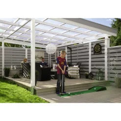 Tagplader Plast ^ Plastmo JUMBOLITE TRAPEZPLADE 360 CM 106 CM KLAR