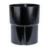 Tagrender ^ Plastmo SORT 90 MM RØRSAMLEMUFFE