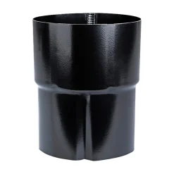 Tagrender ^ Plastmo SORT 90 MM RØRSAMLEMUFFE