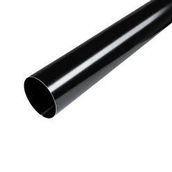 Tagrender ^ Plastmo SORT STÅL SORT 75 MM NEDLØBSRØR
