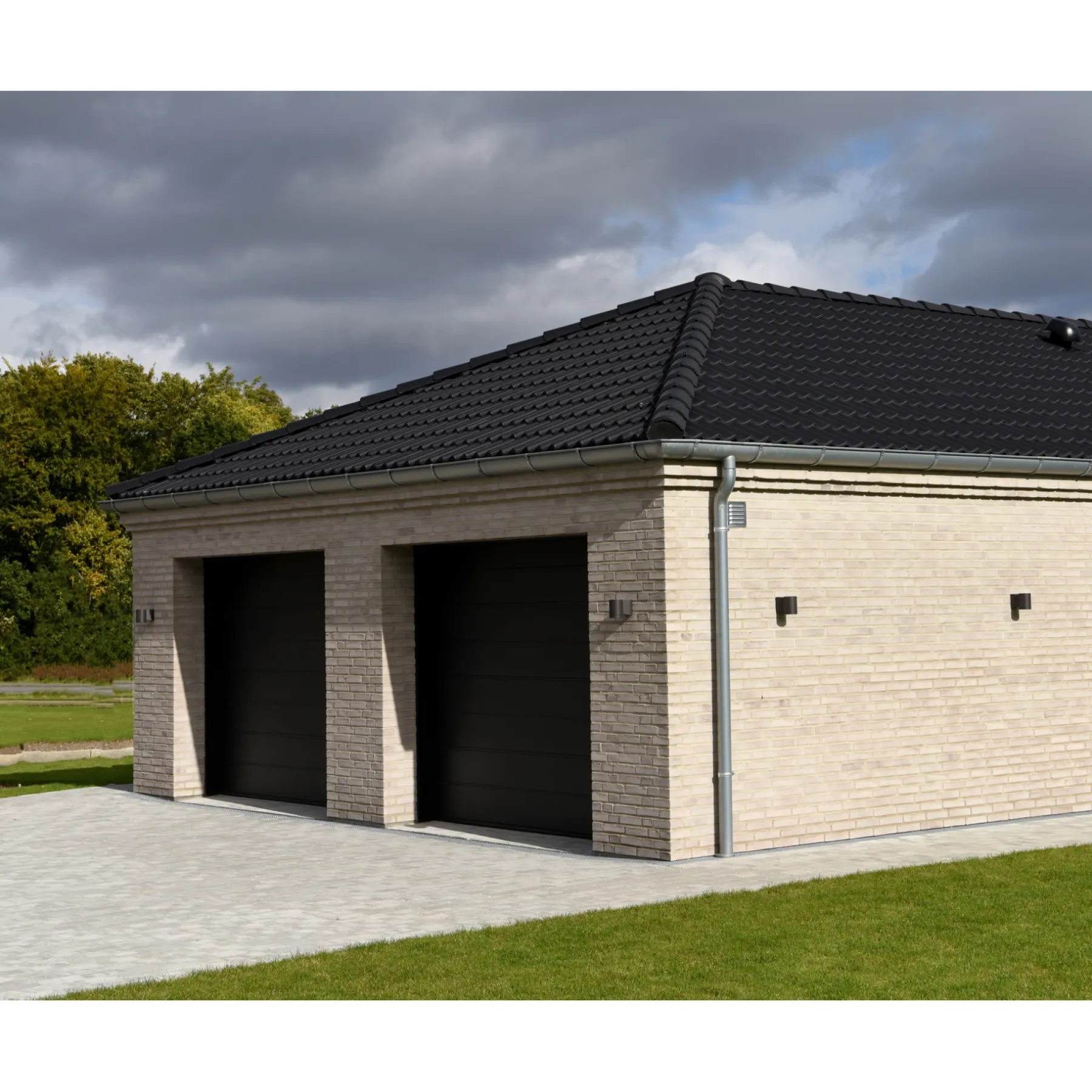Tagrender ^ Plastmo STÅLPLUS NR. 12 TAGRENDE 6 M