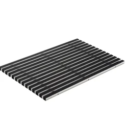 VARIO GUMMI DØRMÅTTE 100X50 CM ANTRACIT>Plastmo Outlet