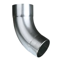 Tagrender ^ Plastmo ZINK 60° 75 MM BØJNING