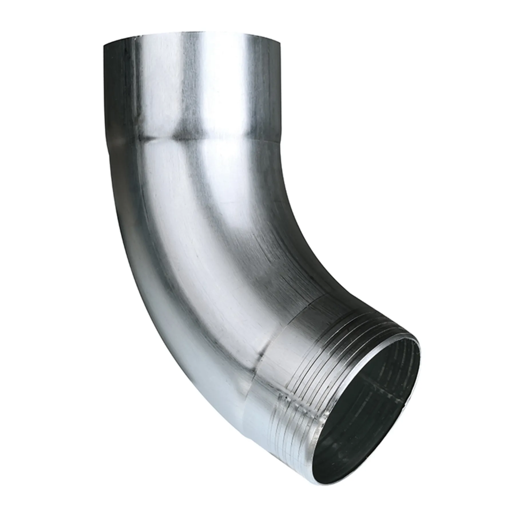 Tagrender ^ Plastmo ZINK 60° 75 MM BØJNING
