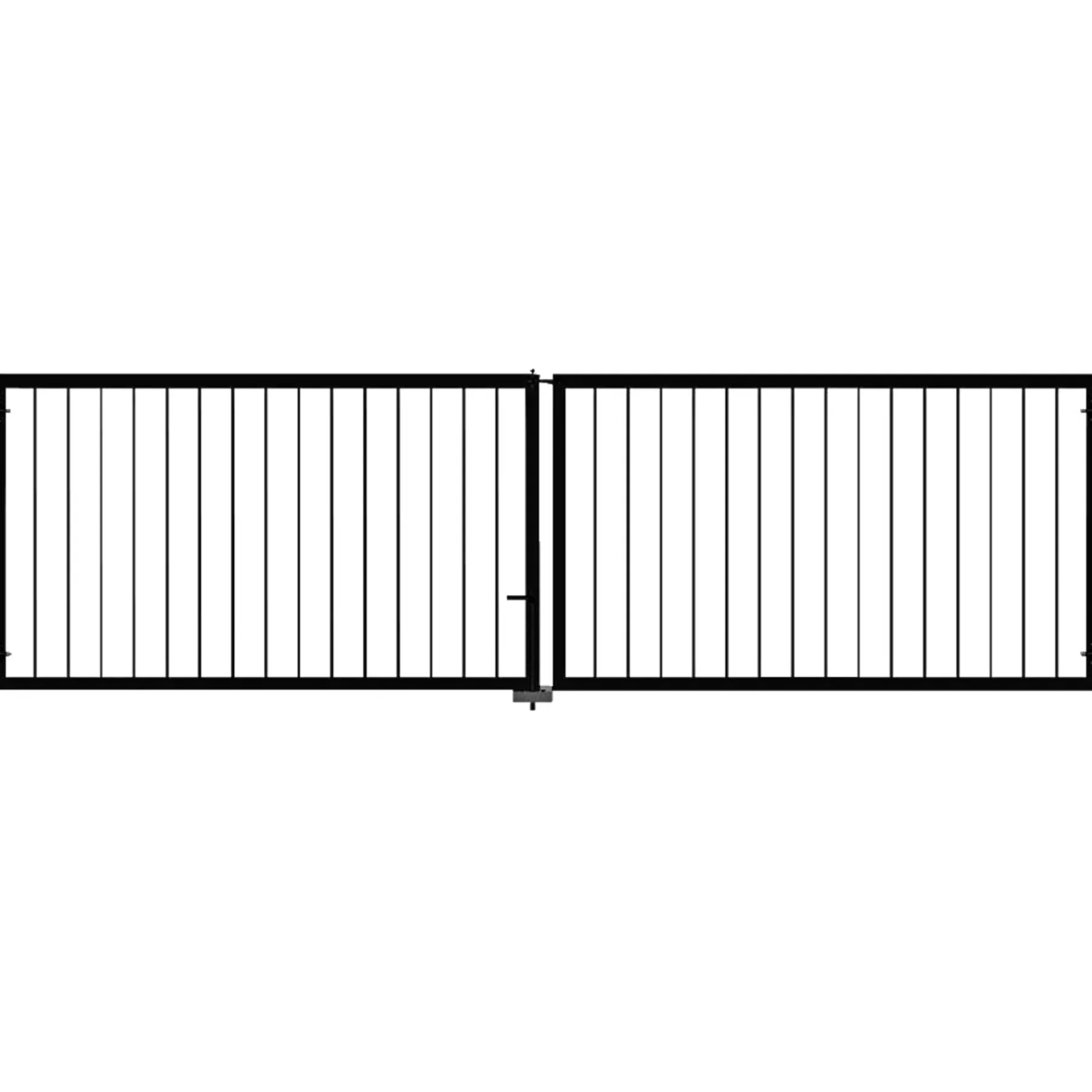 Hegn Nemt Vedligehold ^ Plus BASIC DOBBELTLÅGE PULVERLAKERET 300 X 85 CM