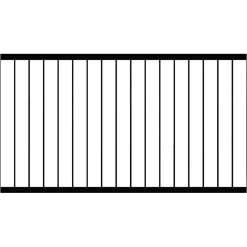 Hegn Nemt Vedligehold ^ Plus BASIC HEGN PULVERLAKERET 150 X 85 CM