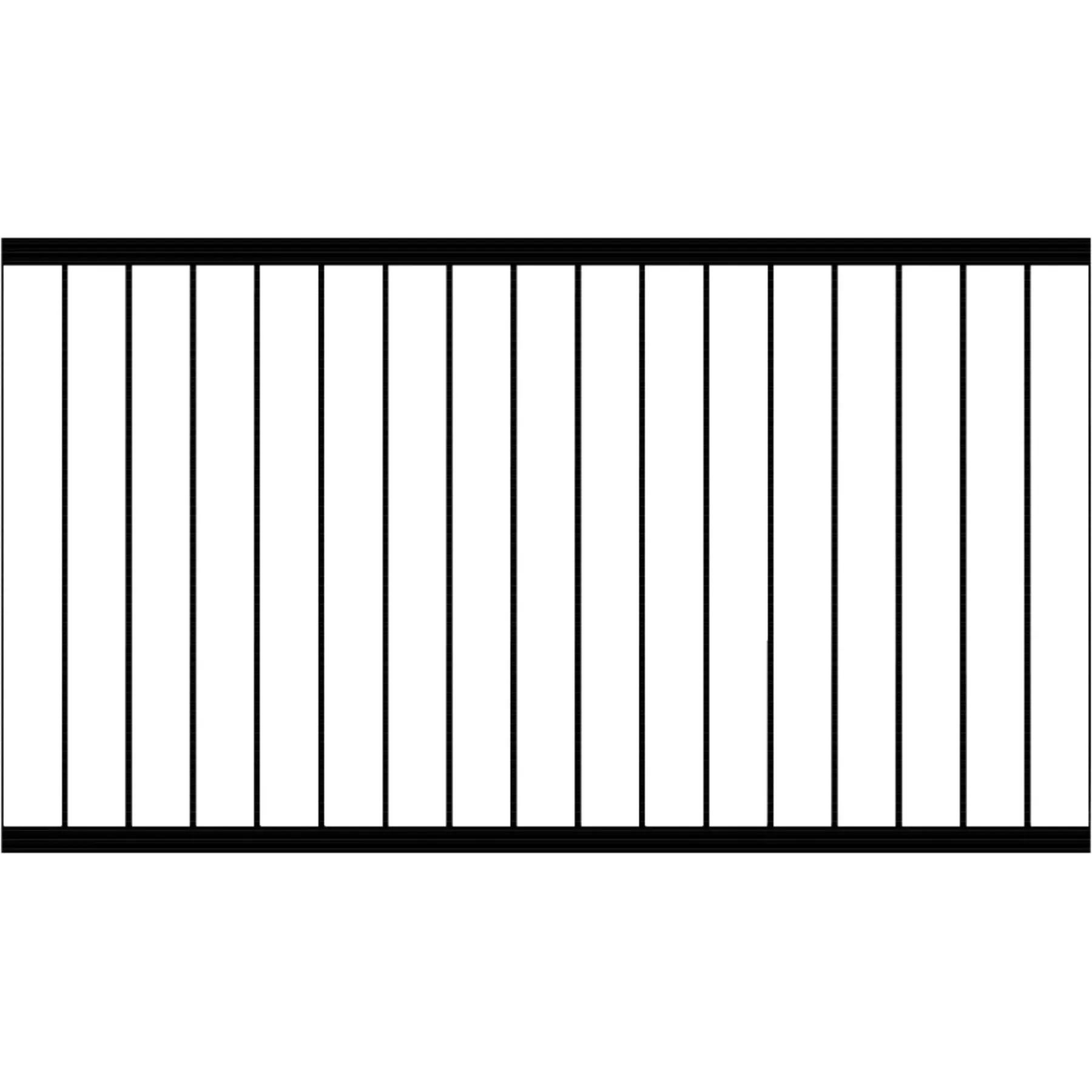 Hegn Nemt Vedligehold ^ Plus BASIC HEGN PULVERLAKERET 150 X 85 CM