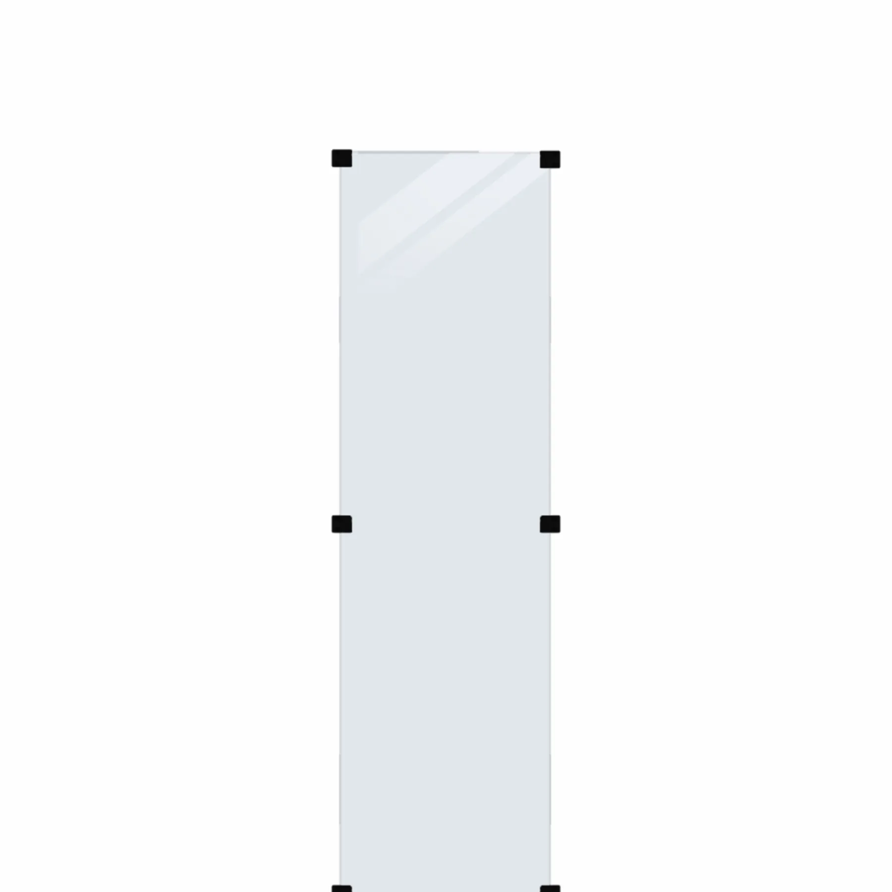Glashegn ^ Plus GLASHEGN HÆRDET KLART 55.40 X 176 X 0.60 CM