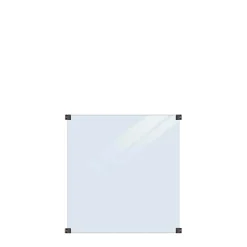 Glashegn ^ Plus GLASHEGN LAMINERET KLART 90 X 91 X 90 X 0.80 CM