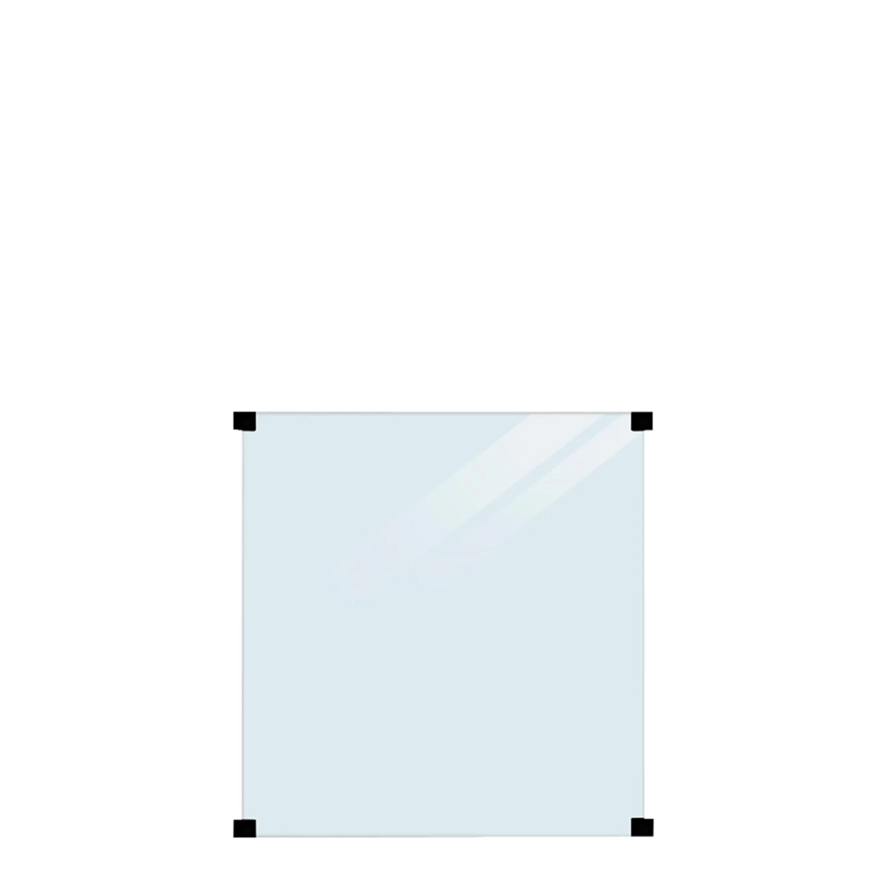 Glashegn ^ Plus GLASHEGN LAMINERET KLART 90 X 91 X 90 X 0.80 CM