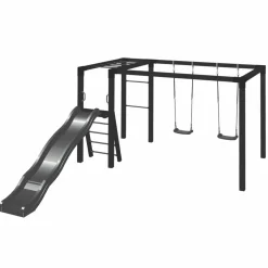 Udendørs Træning ^ Plus GYNGESTATIV 208 X 198 X 340 CM SORT