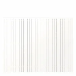 Træhegn ^ Plus HEGN FUNGICIDBEHANDLET & GRUNDMALET 2 GANGE HVID 180 X 140 CM
