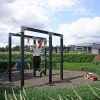 Udendørs Træning ^ Plus OUTDOOR FITNESSSTATIV 220 X 138 X 210 CM SORT