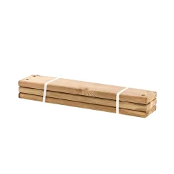 Højbede & Plantekasser ^ Plus PIPE PLANKE HØJBED NATUR 12 X 2.80 X 60 CM