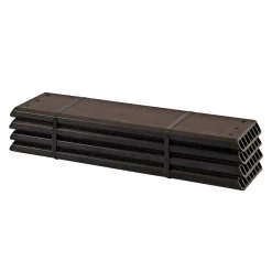 Højbede & Plantekasser ^ Plus PIPE PLANKE HØJBED SKIFFERGRÅ/SORT 18 X 2.50 X 60 CM