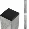 Stolper & Pæle ^ Plus STÅLSTOLPE VARMGALVANISERET STÅL 8 X 8 X 238 CM