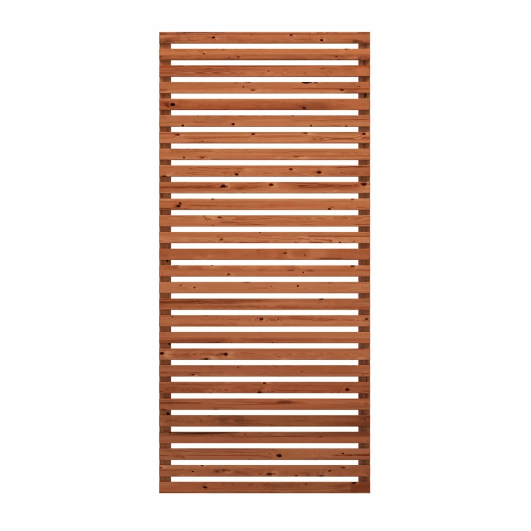 Træhegn ^ Plus TOKYO HEGN THERMOWOOD® GYLDENBRUN 83 X 180 CM
