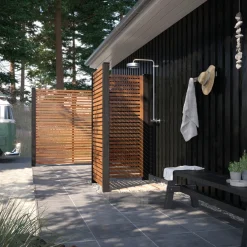 Træhegn ^ Plus TOKYO HEGN THERMOWOOD® GYLDENBRUN 83 X 180 CM