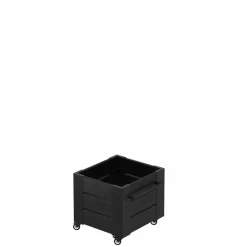 BLOMSTERKASSE SORT 45 X 50 X 46 CM>Plus New