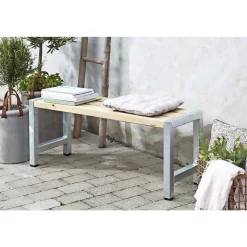 Havebænke ^ Plus CAFE BÆNK NATUR 127 CM