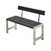 CAFE BÆNK SORT 127 CM>Plus