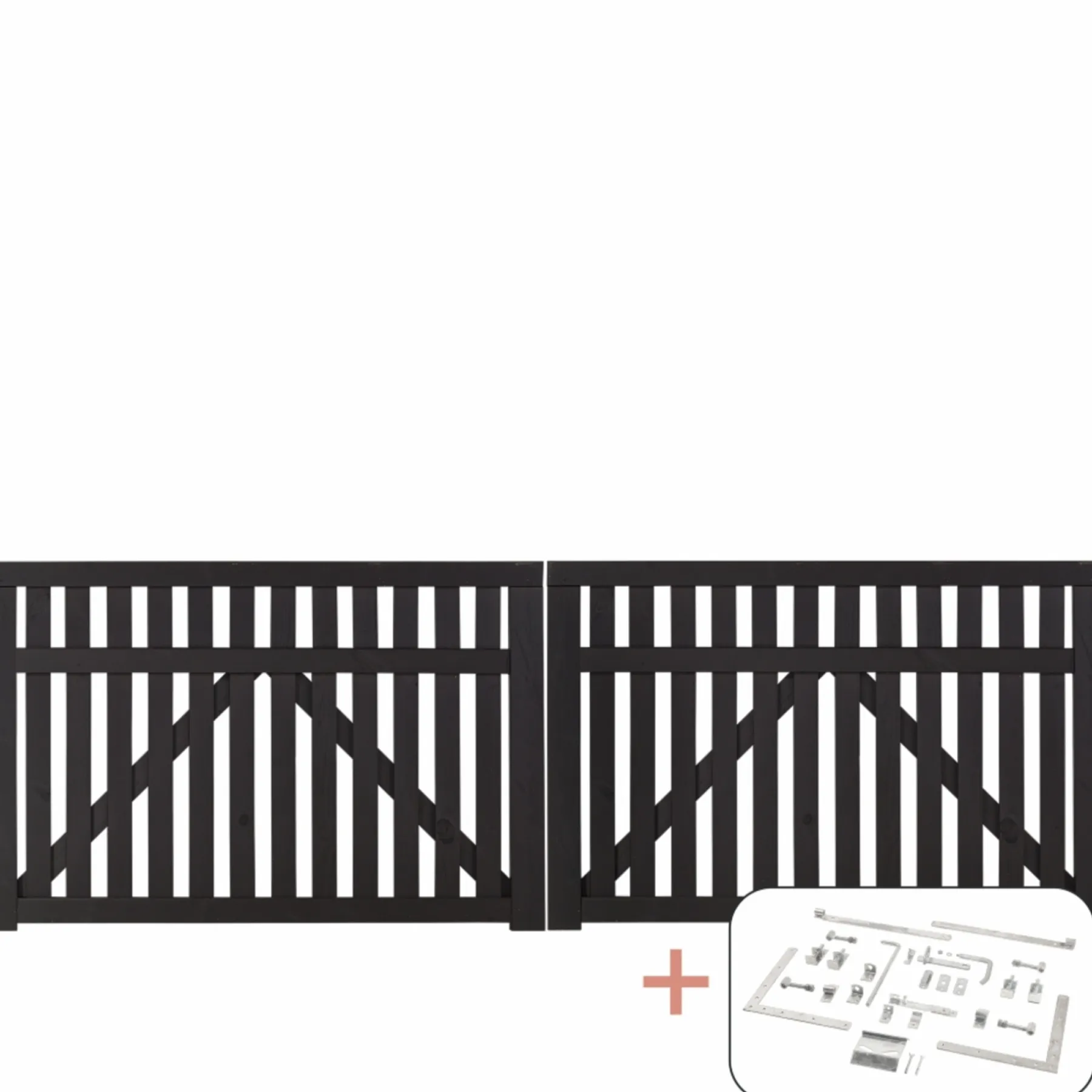 COUNTRY LÅGE FUNGICIDBEHANDLET OG GRUNDMALET SORT 300 X 98 CM>Plus Discount