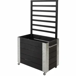 CUBIC BLOMSTERRUMDELER SORT 155 X 87 X 50 CM>Plus Outlet