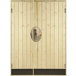 Yderdøre ^ Plus DOBBELT UDHUSDØR 55 X 1278 X 1878 MM HØJRE