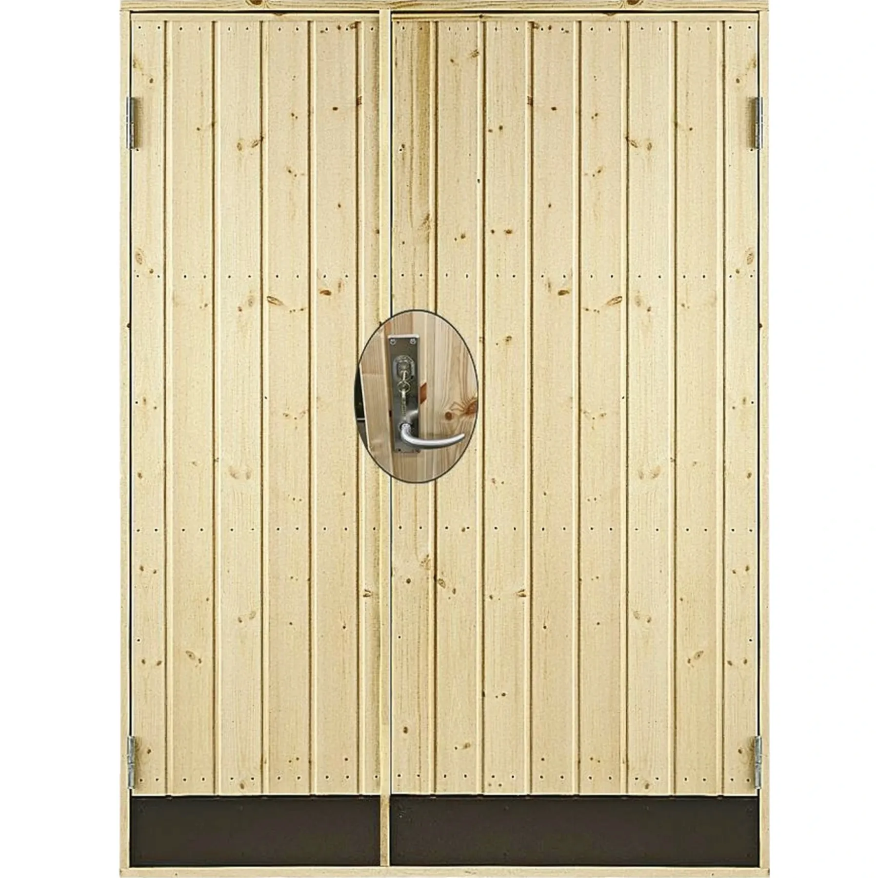 Yderdøre ^ Plus DOBBELT UDHUSDØR 55 X 1278 X 1878 MM HØJRE
