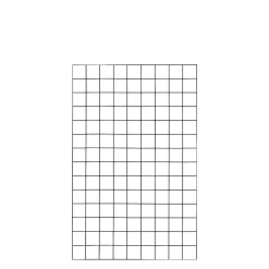 ESPALIER STÅL SORT 90 X 140 CM>Plus Discount