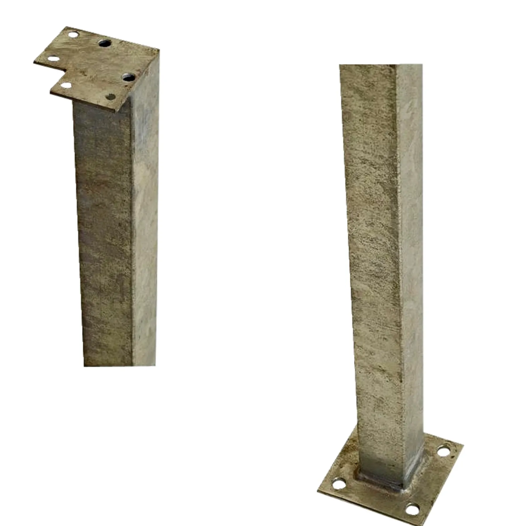 HJØRNE STÅLSTOLPE VARMGALVANISERET STÅL 4.50 X 4.50 X 103.30 CM>Plus Sale