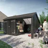 2-MODULER M/DOBBELTDØR STANDARD MULTIHAVEHUS 10,5 M2>Plus Outlet