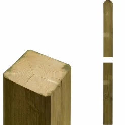 MULTISTOLPE TRYKIMPRÆGNERET NTR KLASSE A NATUR 7 X 7 X 148 CM>Plus Clearance