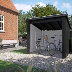 NORDIC 1 MODUL ÅBEN STANDARD CYKELSKUR 5 M²>Plus New