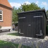 NORDIC 1 MODUL LUKKET STANDARD CYKELSKUR 5 M²>Plus Hot