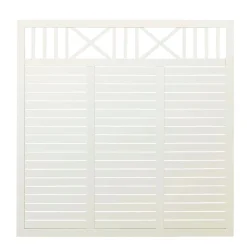 NOSTALGI HEGN FUNGICIDBEHANDLET & GRUNDMALET 2 GANGE HVID 180 X 180 CM>Plus Best