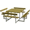 PICNIC BORDBÆNKESÆT NATUR>Plus Discount