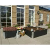 PIPE BLOMSTERKASSE SORT 36 X 80 X 80 CM>Plus Outlet