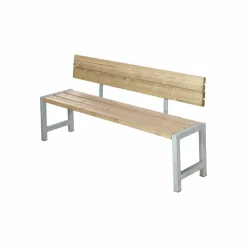Havebænke ^ Plus PLANKEBÆNK GYLDENBRUN 176 CM