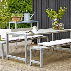 Bord- & Bænkesæt ^ Plus PLANKEBORD GRÅBRUN