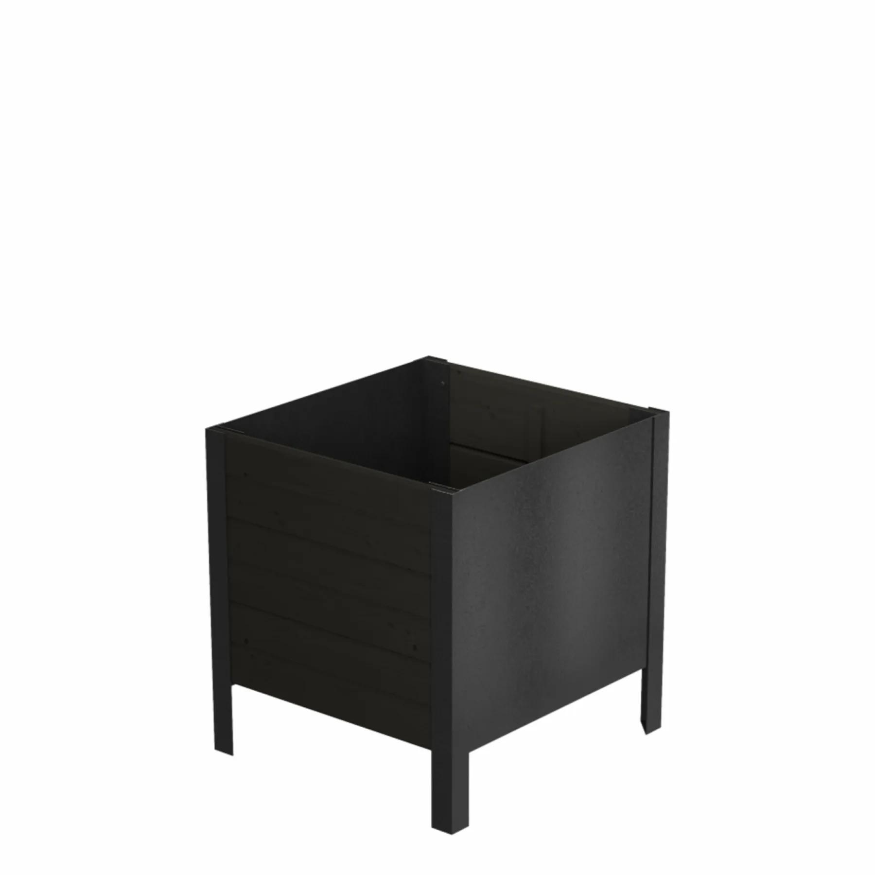 PLANTEKASSE SORT 46.50 X 46 X 43 CM>Plus Hot