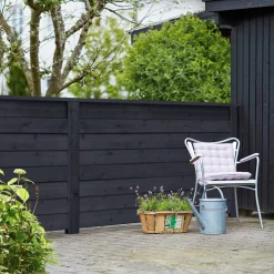 PROFILHEGN TRYKIMPRÆGNERET OG GRUNDMALET SORT 174 X 91 CM>Plus Sale