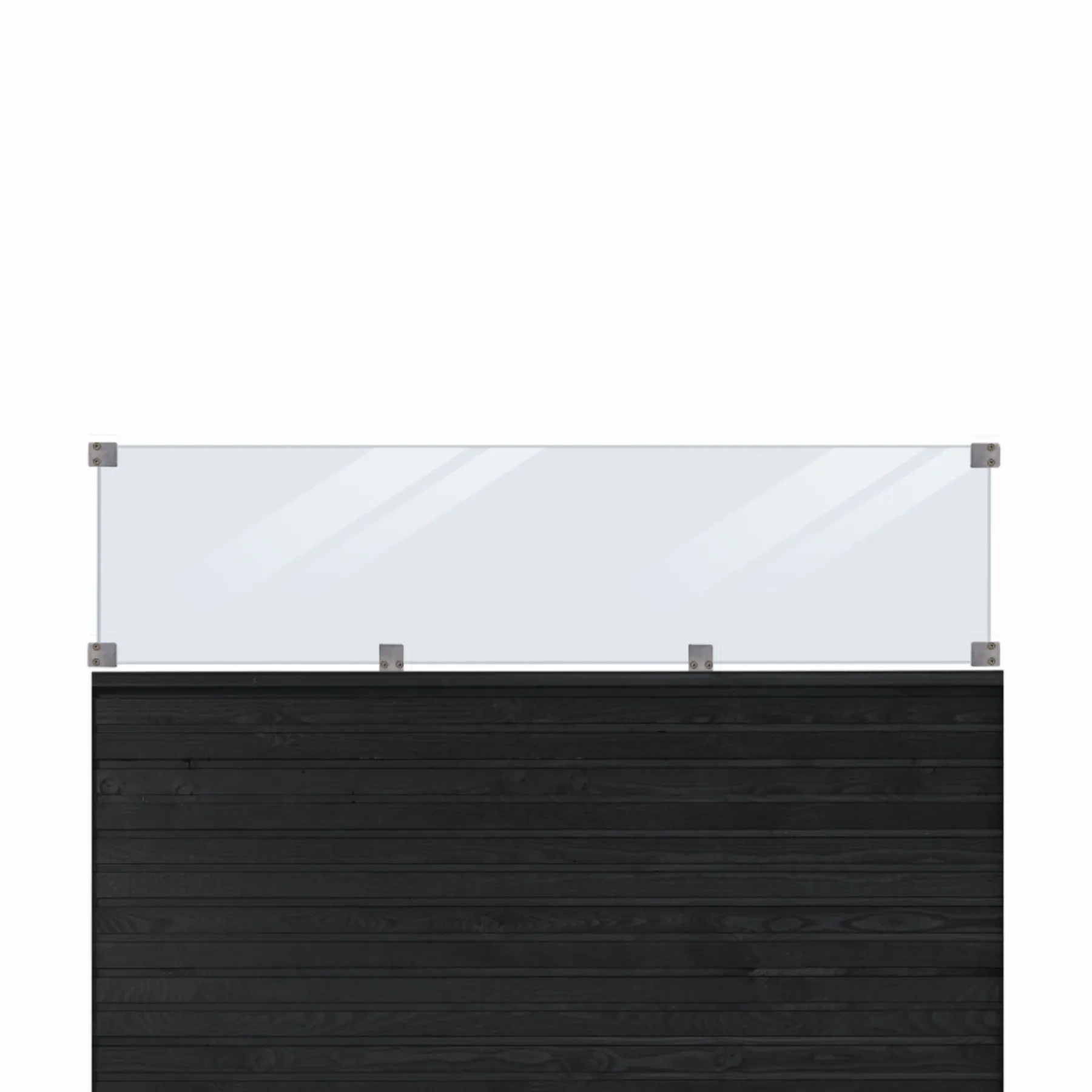 PROFILHEGN TRYKIMPRÆGNERET OG GRUNDMALET SORT 174 X 125 CM>Plus Sale