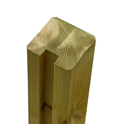 PROFILSTOLPE M/1 SPOR TRYKIMPRÆGNERET NTR KLASSE A NATUR 9 X 9 X 268 CM>Plus Outlet
