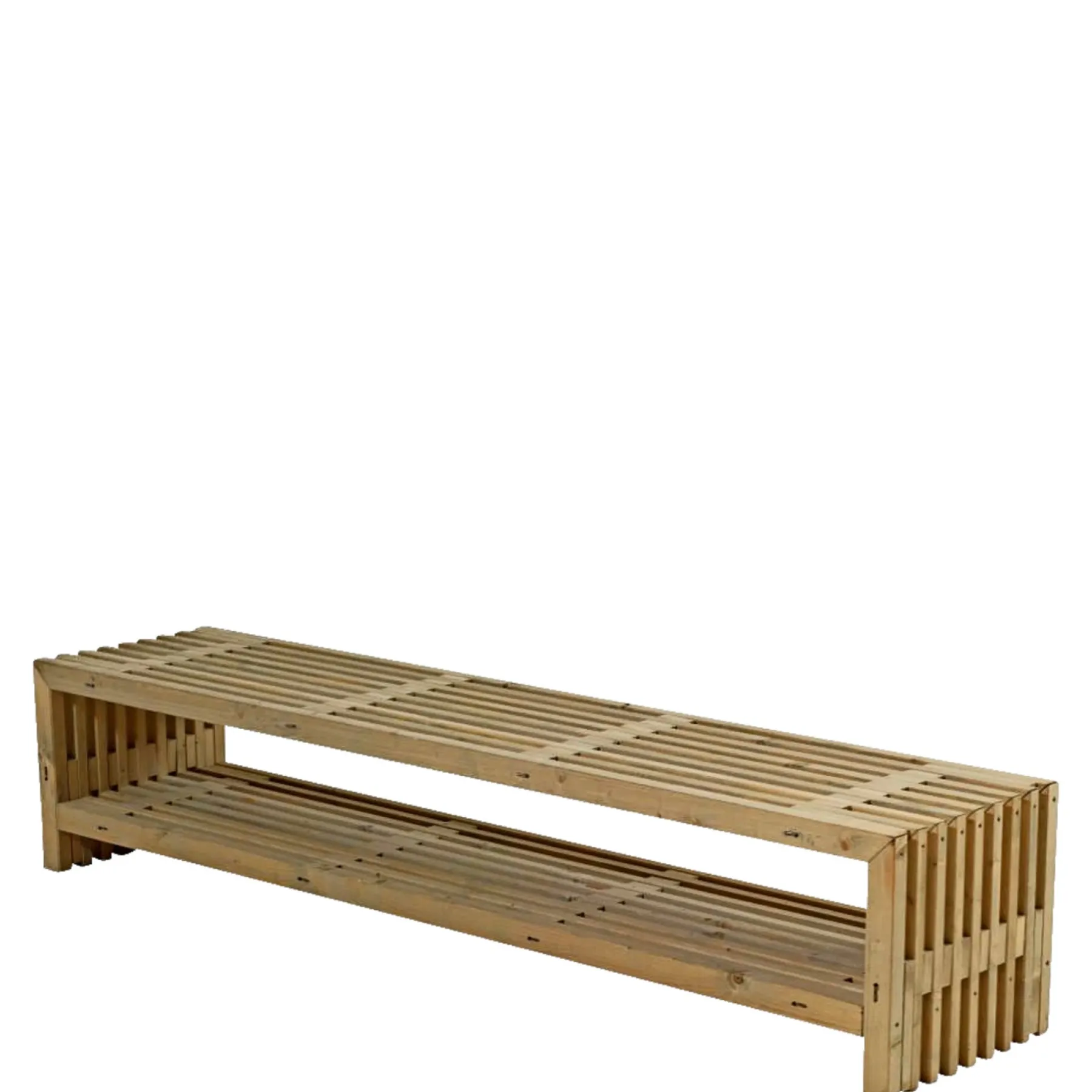 Havebænke ^ Plus RUSTIK TRALLEBÆNK 218 CM